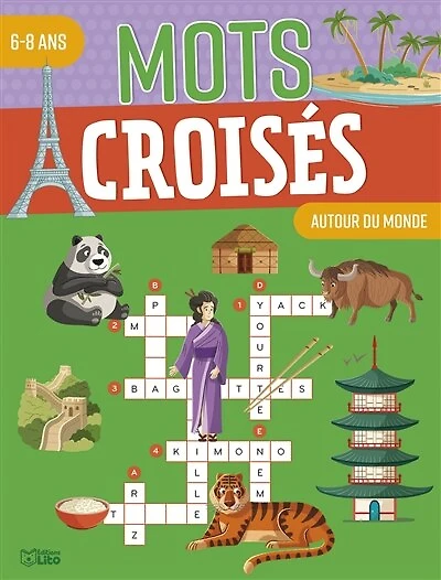 Autour du monde: mots croisés