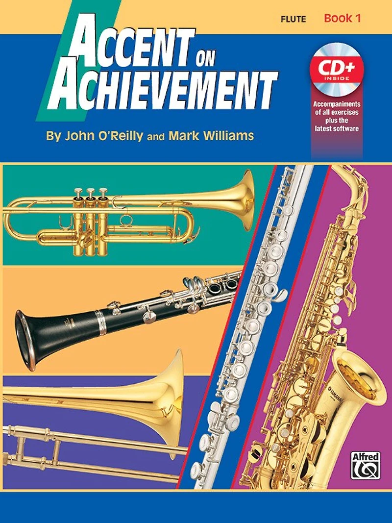 Accent on Achievement, Bk 1: Combined Percussion-S.D., B.D., Access. and Mallet Percussion, Book Online Audio/Soft: &