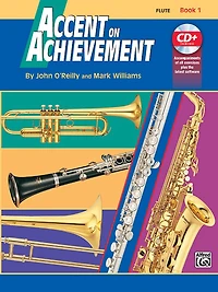 Accent on Achievement, Bk 1: Combined Percussion-S.D., B.D., Access. and Mallet Percussion, Book Online Audio/Soft: &