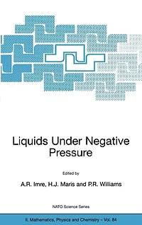Liquids Under Negative Pressure: Proceedings of the NATO Advanced Research Workshop Pressure Budapest, Hungary 23-25 February 2002