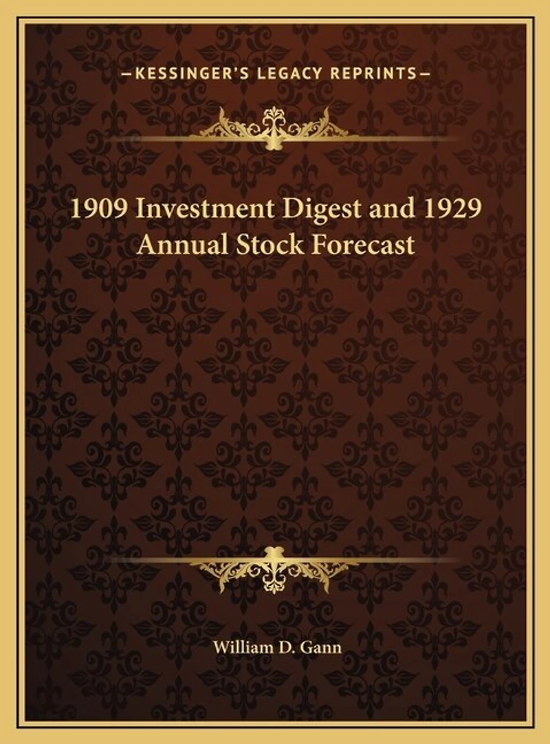1909 Investment Digest and 1929 Annual Stock Forecast