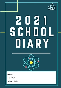2021 Student School Diary: 7 x 10 inch 120 Pages