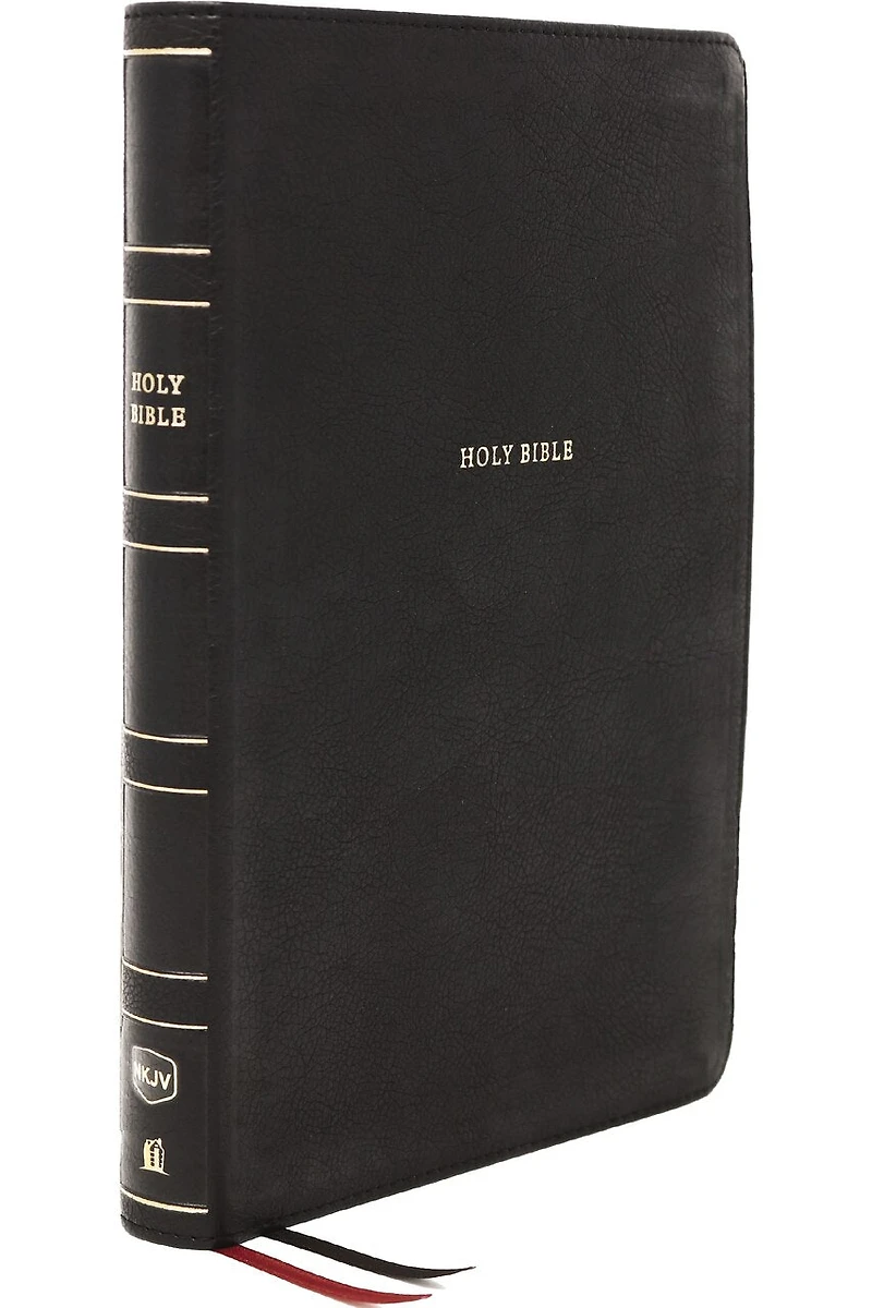 NKJV, Giant Print Center-Column Reference Bible, Verse Art Cover Collection, Leathersoft, Purple, Red Letter, Comfort Print: Holy New King James Version