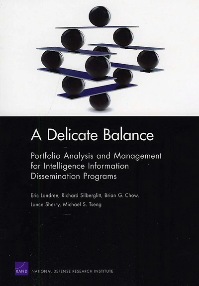 A Delicate Balance: Portfolio Analysis and Management for Intelligence Information Dissemination Programs