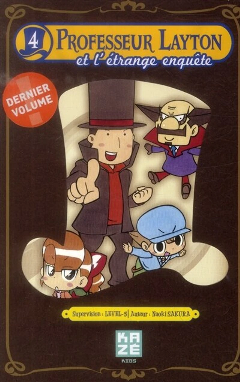 Le professeur Layton et l'étrange enquête T04