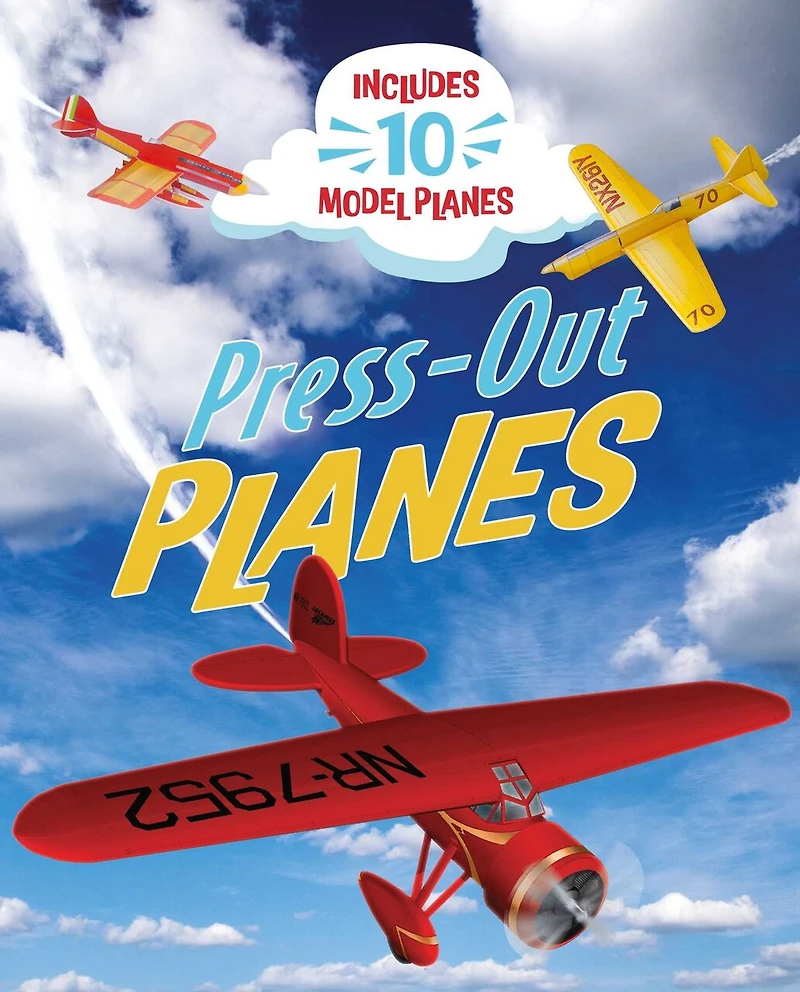 Press-Out Planes: Includes 10 Model Planes