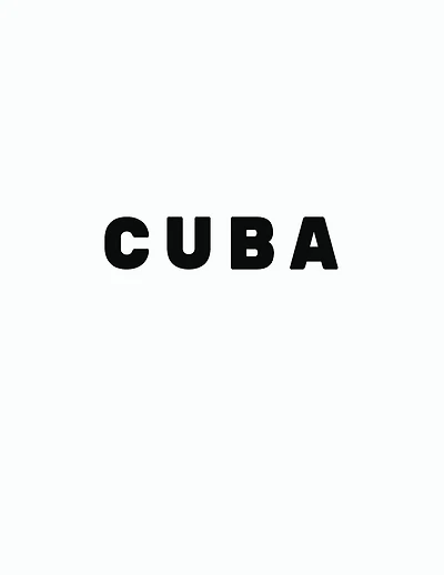 Cuba: Black and White Decorative Book to Stack Together on Coffee Tables, Bookshelves and Interior Design - Add Bookish Charm Decor to Your Home - Stack Deco Books together to create Your unique Fashion Design style - Cuba