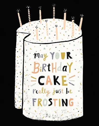 Love Muchly Greeting Cards: Birthday - May your birthday really just be (Pack of 6)