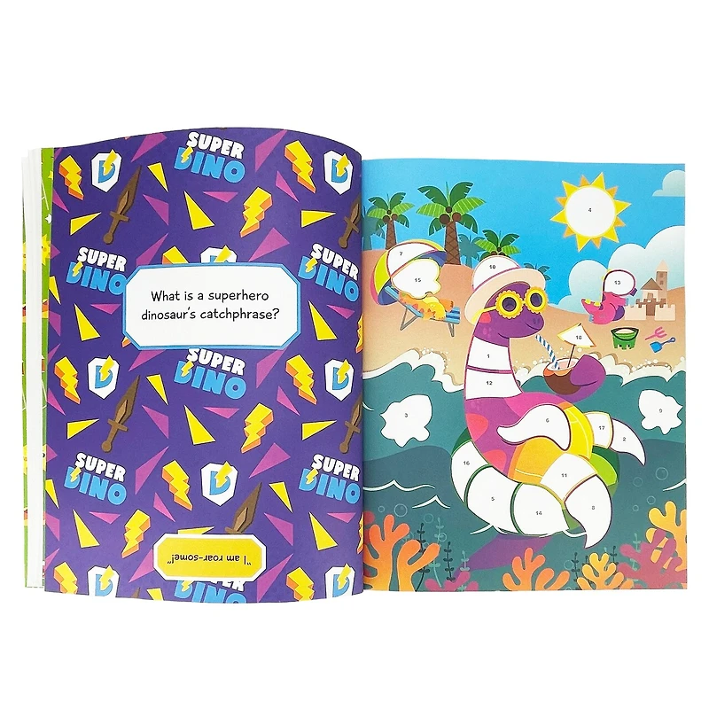 Dinosaurs: My Very First Sticker by Number