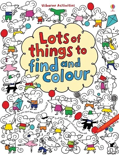 Lots Of Things To Find And Colour