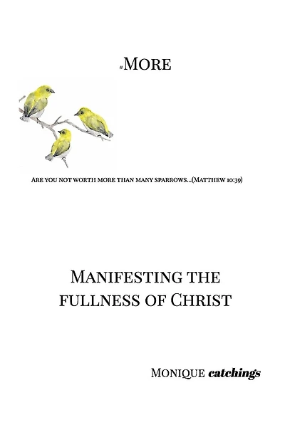 #More: Manifesting the Fullness of Christ