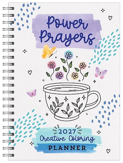 2027 Power Prayers Creative Coloring Planner