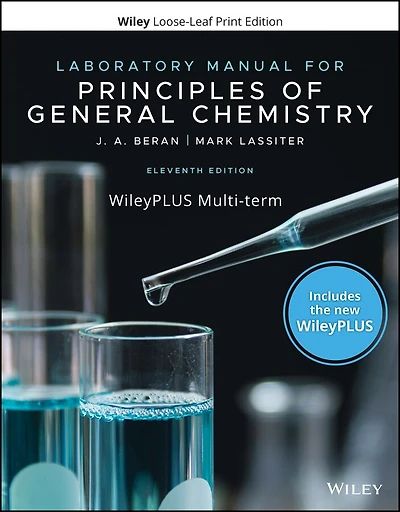Laboratory Manual for Principles of General Chemistry