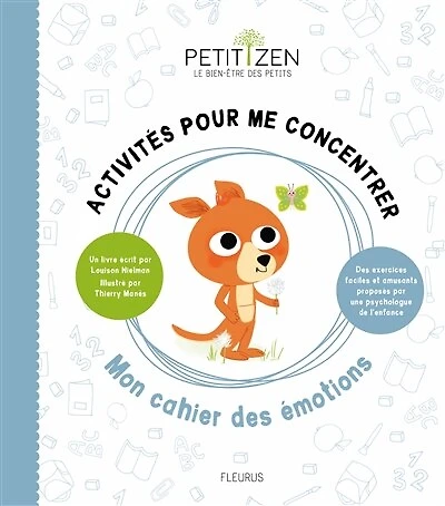 Activités pour me concentrer: mon cahier des émotions