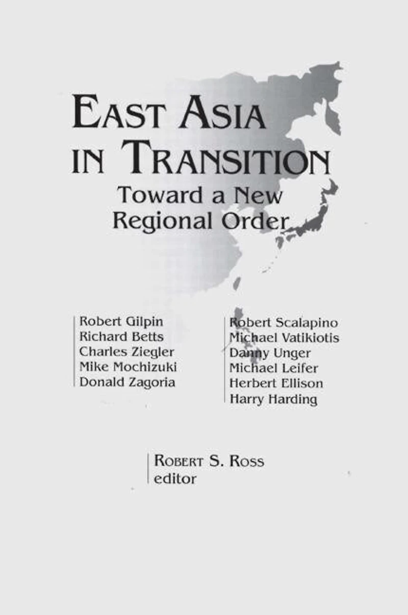 East Asia Transition:: Toward a New Regional Order