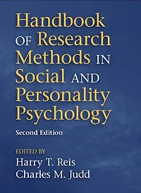 Handbook Of Research Methods Social And Personality Psychology