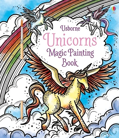 Unicorns Magic Painting Book