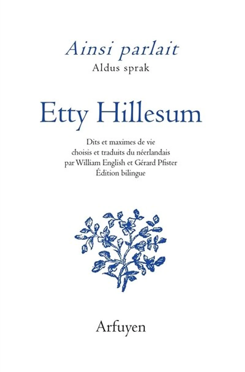 Ainsi parlait Etty Hillesum