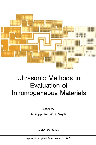 Ultrasonic Methods in Evaluation of Inhomogeneous Materials
