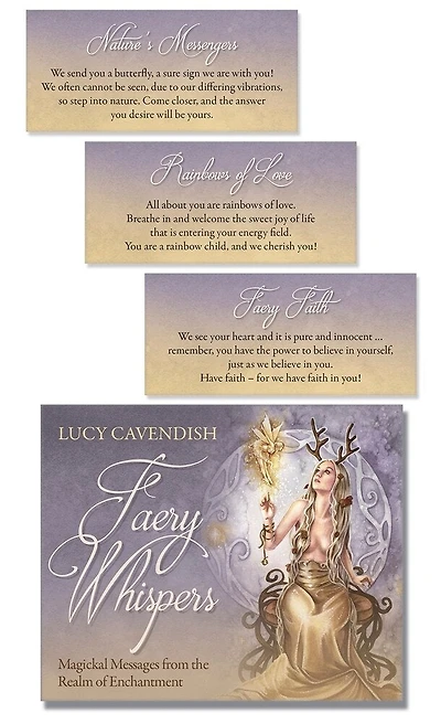 Faery Whispers Affirmation Deck: Magickal Messages From The Realm Of Enchantment