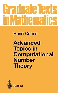 Advanced Topics Computational Number Theory
