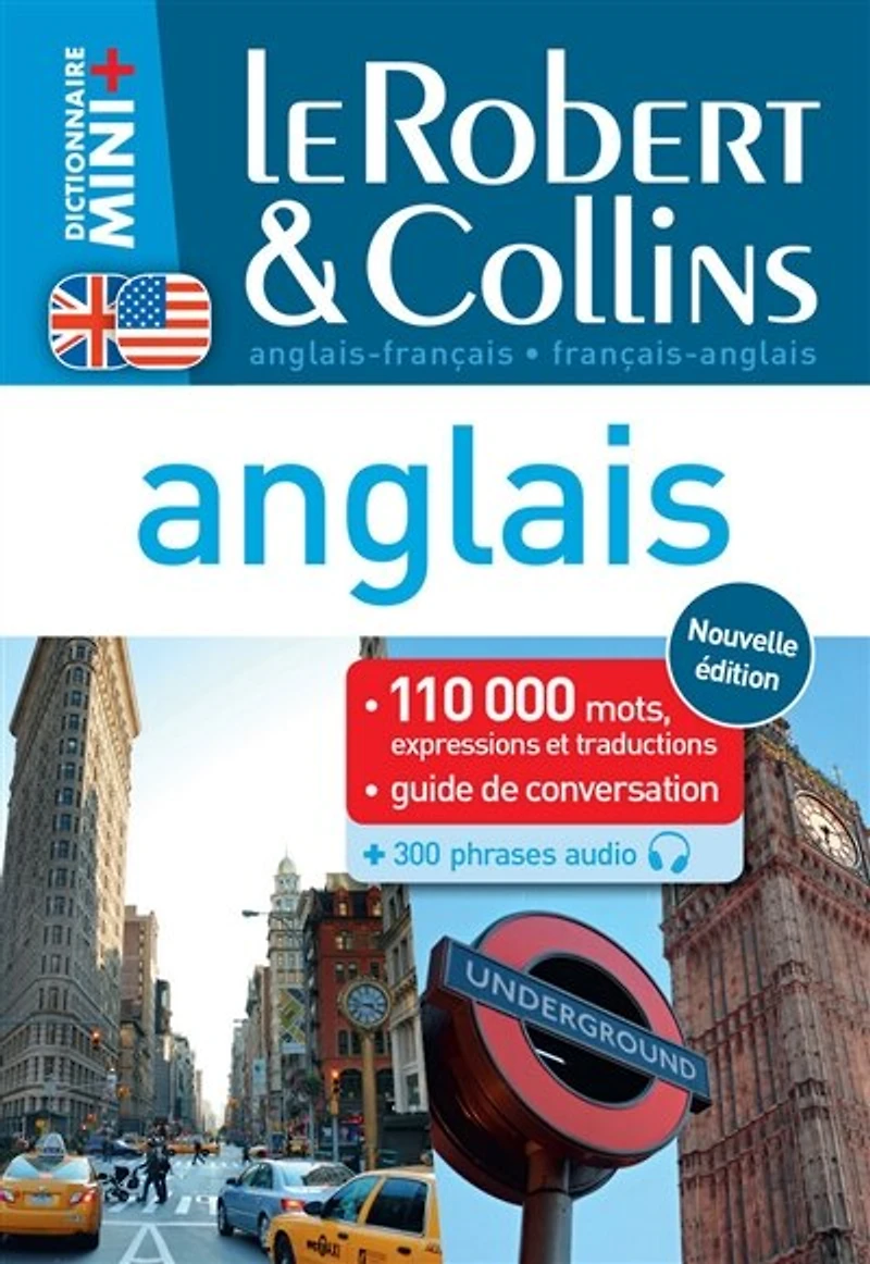 Le Robert & Collins mini + anglais: français-anglais, anglais-français