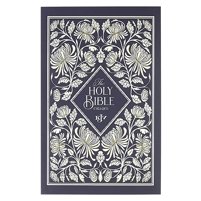 KJV Bible Outreach Softcover, Floral