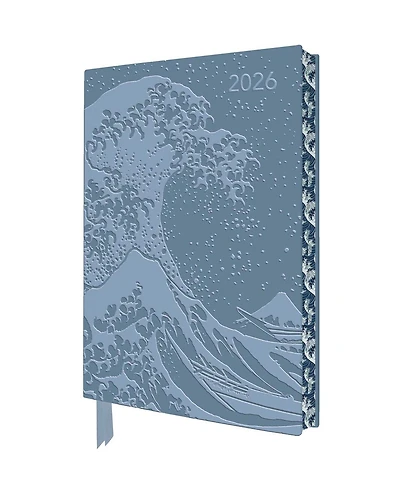Katsushika Hokusai: The Great Wave Artisan Art Vegan Leather Diary Planner