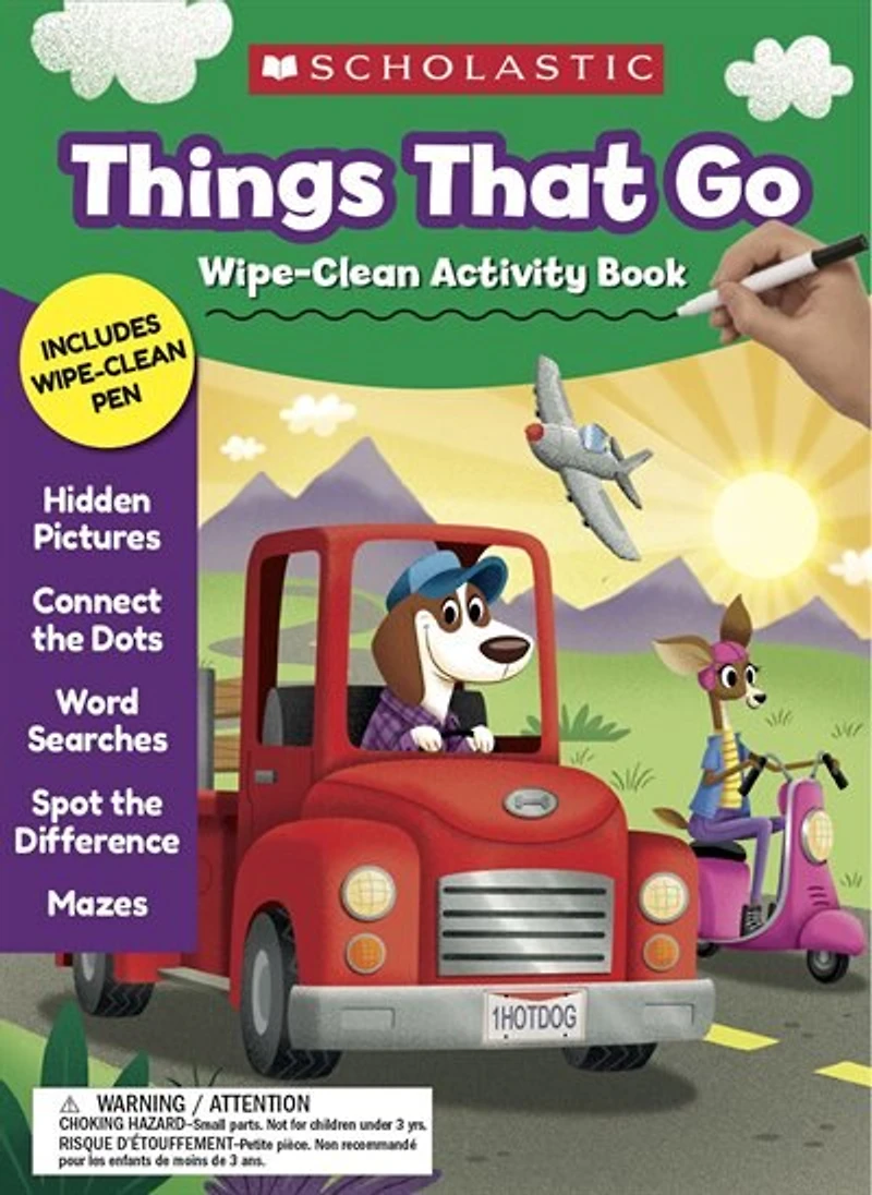 Things That Go: Wipe Clean Activity Book