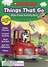Things That Go: Wipe Clean Activity Book