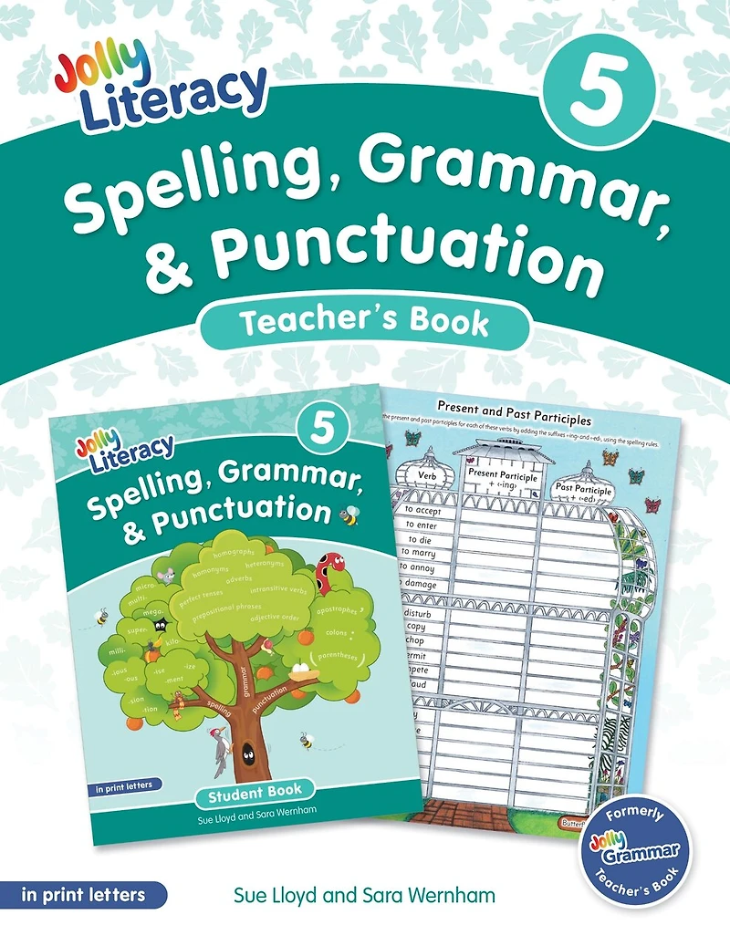 Spelling, Grammar, & Punctuation Teacher's Book 5: In Print Letters (American English Edition)