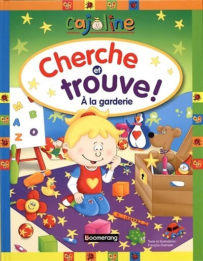 Cherche et trouve! À la garderie
