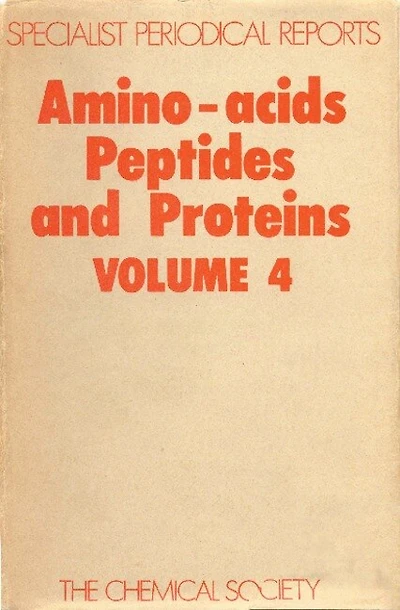 Amino Acids, Peptides and Proteins: Volume 4