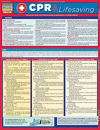 CPR & Lifesaving: a QuickStudy Laminated Reference Guide