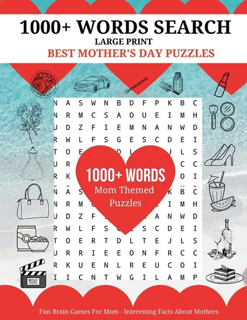 1000+ Words Search - Best Mother's Day Puzzles: Fun Brain Games For Mom - Interesting Facts About Mother