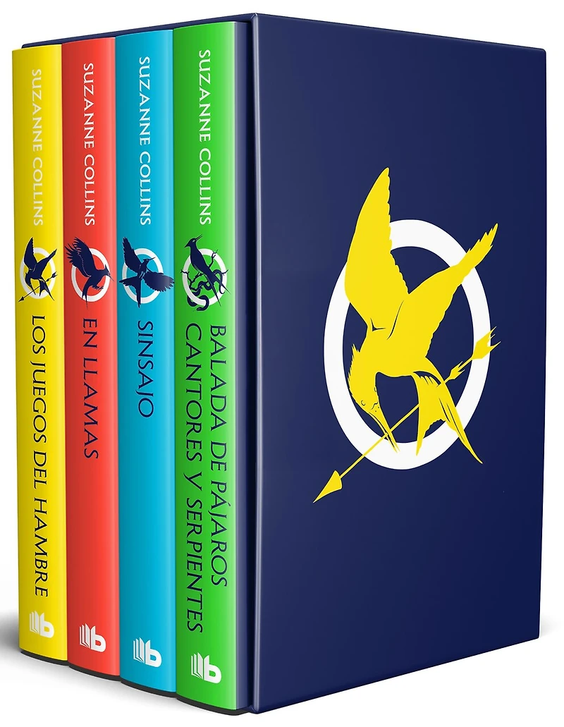 Estuche Los juegos del hambre (Contiene: / En llamas Sinsajo Balada de pájaros cantores y serpientes) The Hunger Games Boxed Set