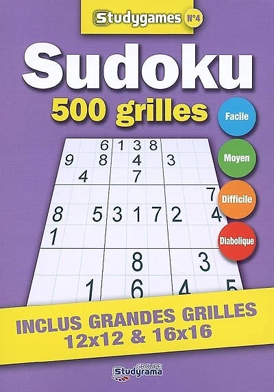 Sudoku: 500 grilles