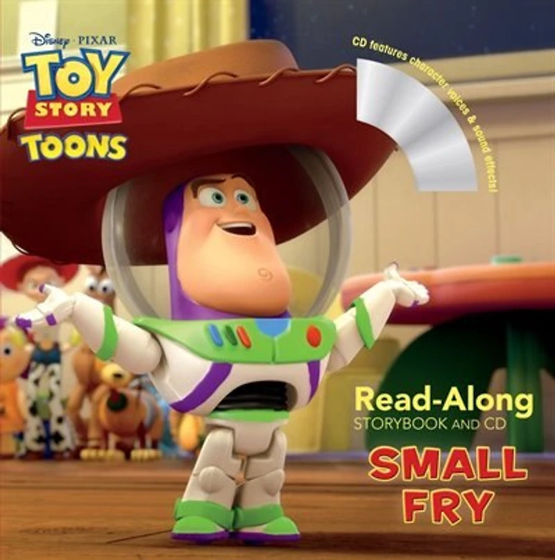 Toy Story Toons Small Fry Read-along Storybook And Cd