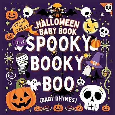 Rhyming Halloween Baby Book - Spooky Booky Boo: A great gift in toddler halloween books Spooky fun with Baby Halloween Books A Rhyme Book for babies in Halloween books for kids 1-3 ages