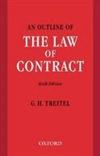An Outline Of The Law Of Contract