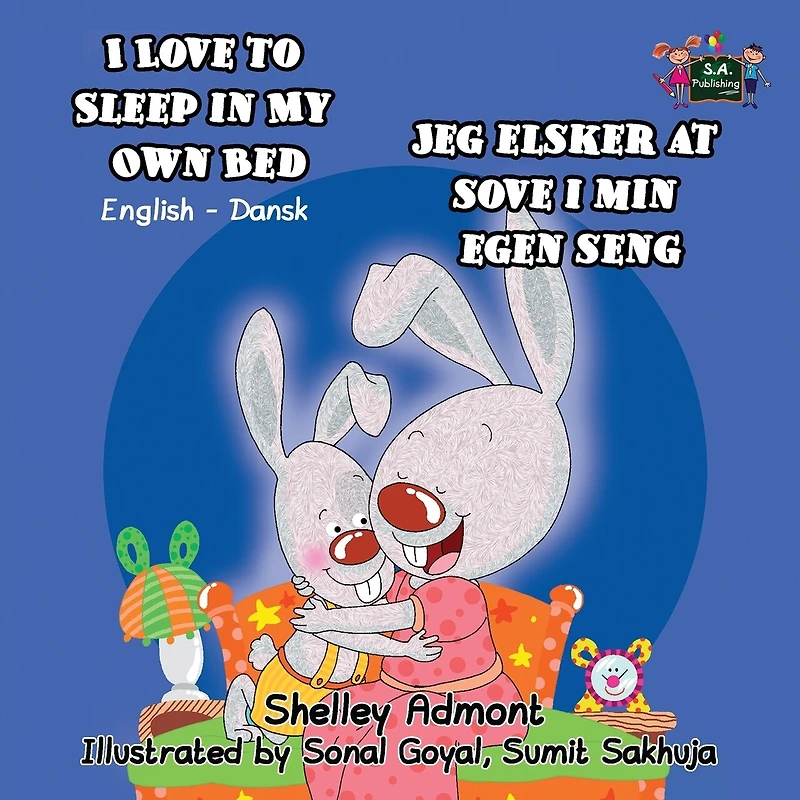 I Love to Sleep My Own Bed: English Danish Bilingual Edition