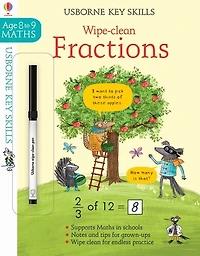 Wipe-Clean Fractions 8-9