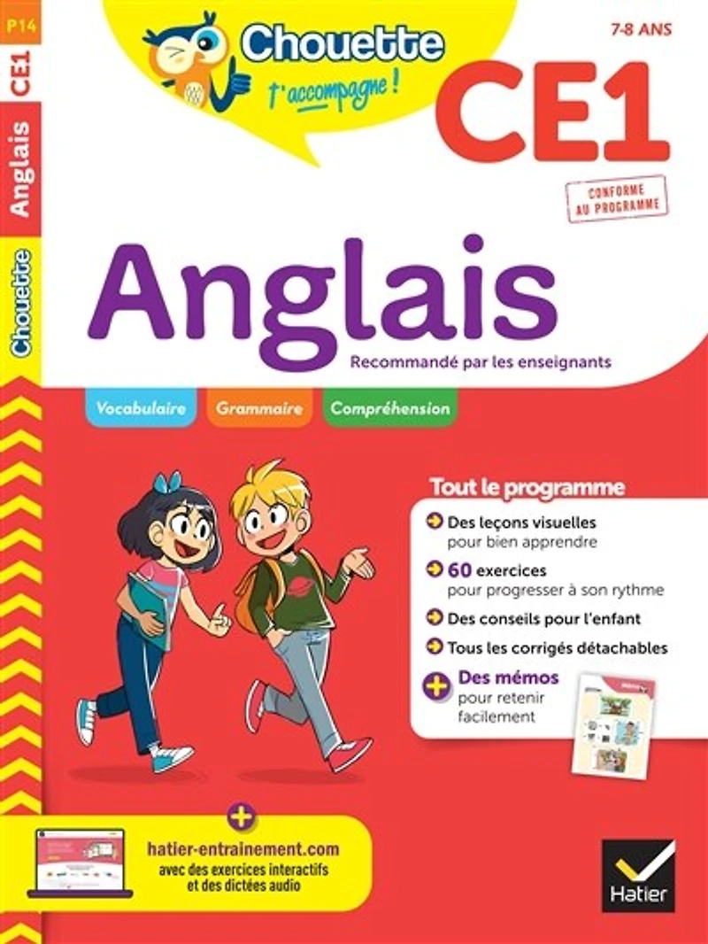 Anglais CE1, 7-8 ans: nouveau programme