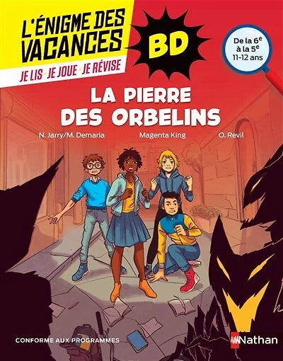 La pierre des orbelins : de la 6e à la 5e, 11-12 ans : conforme aux programmes: de la 6e à la 5e, 11-12 ans