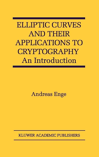 Elliptic Curves and Their Applications to Cryptography: An Introduction