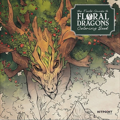The Field Guide to Floral Dragons Coloring Book