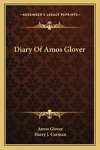 Diary Of Amos Glover