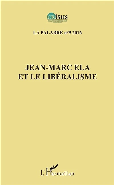 Jean-marc Ela Et Le Libéralisme La Palabre 9