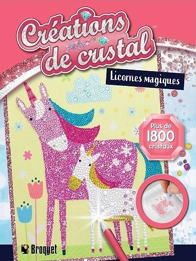 Créations de cristal: Licornes magiques