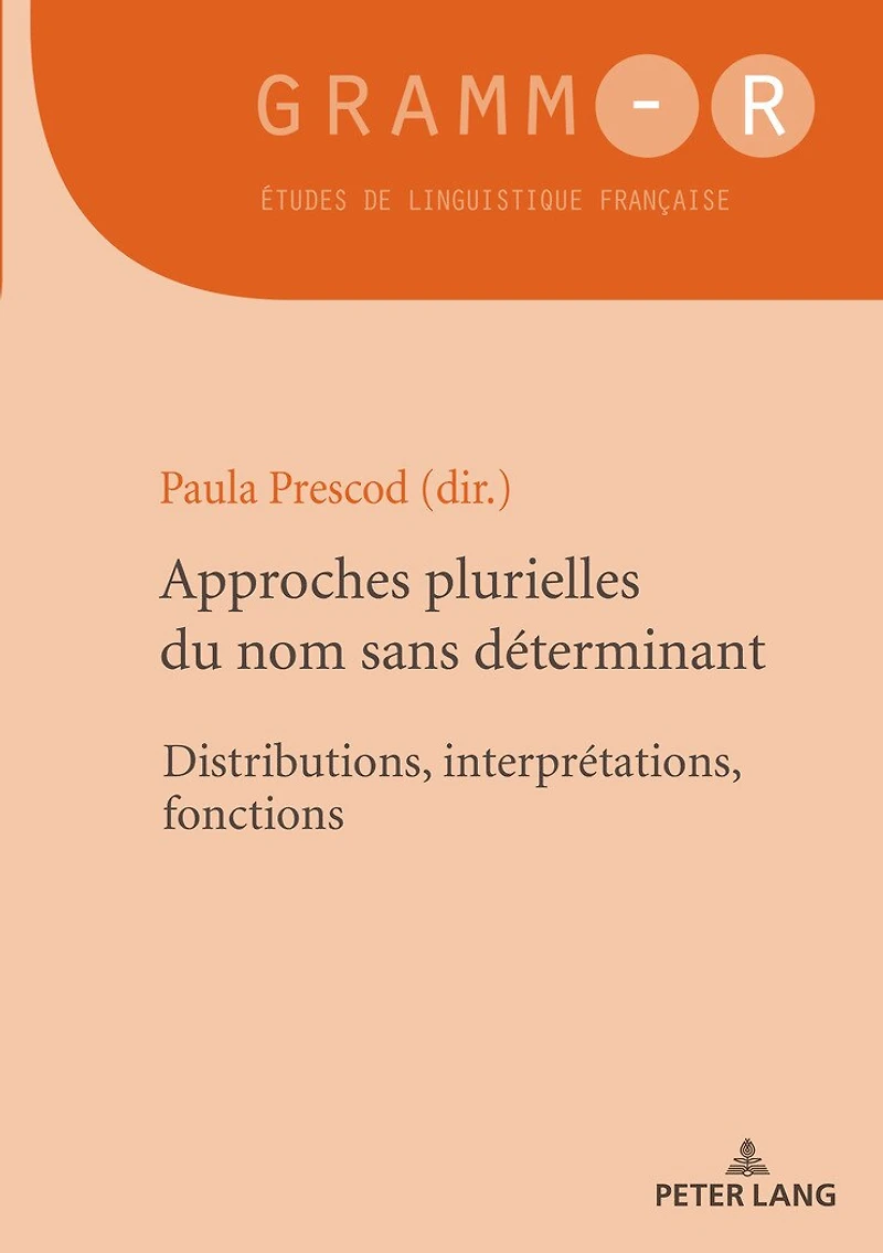 Approches plurielles du nom sans déterminant: Distributions, interprétations, fonctions